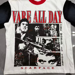 Vintage Graphic Contrast Tee