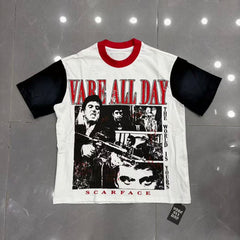 Vintage Graphic Contrast Tee