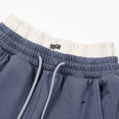 ROUG HPLAY Side Stripe Wide Leg Sweatpants