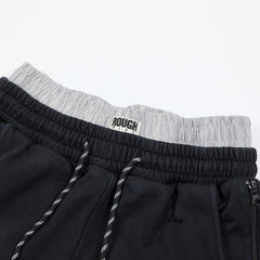 RoughPlay Vintage Washed Graphic Sweatpants black