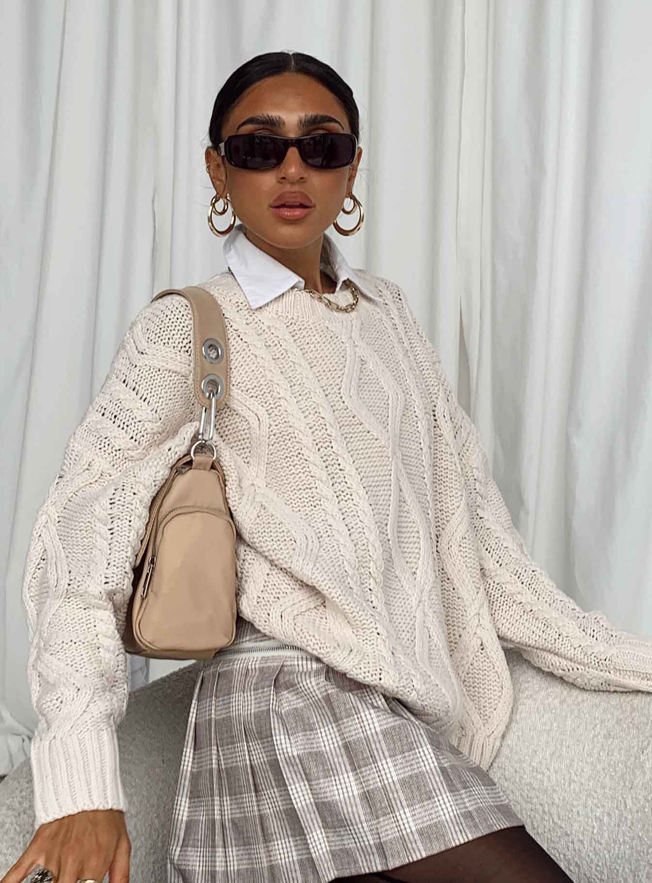 Oversized Sweater Beige