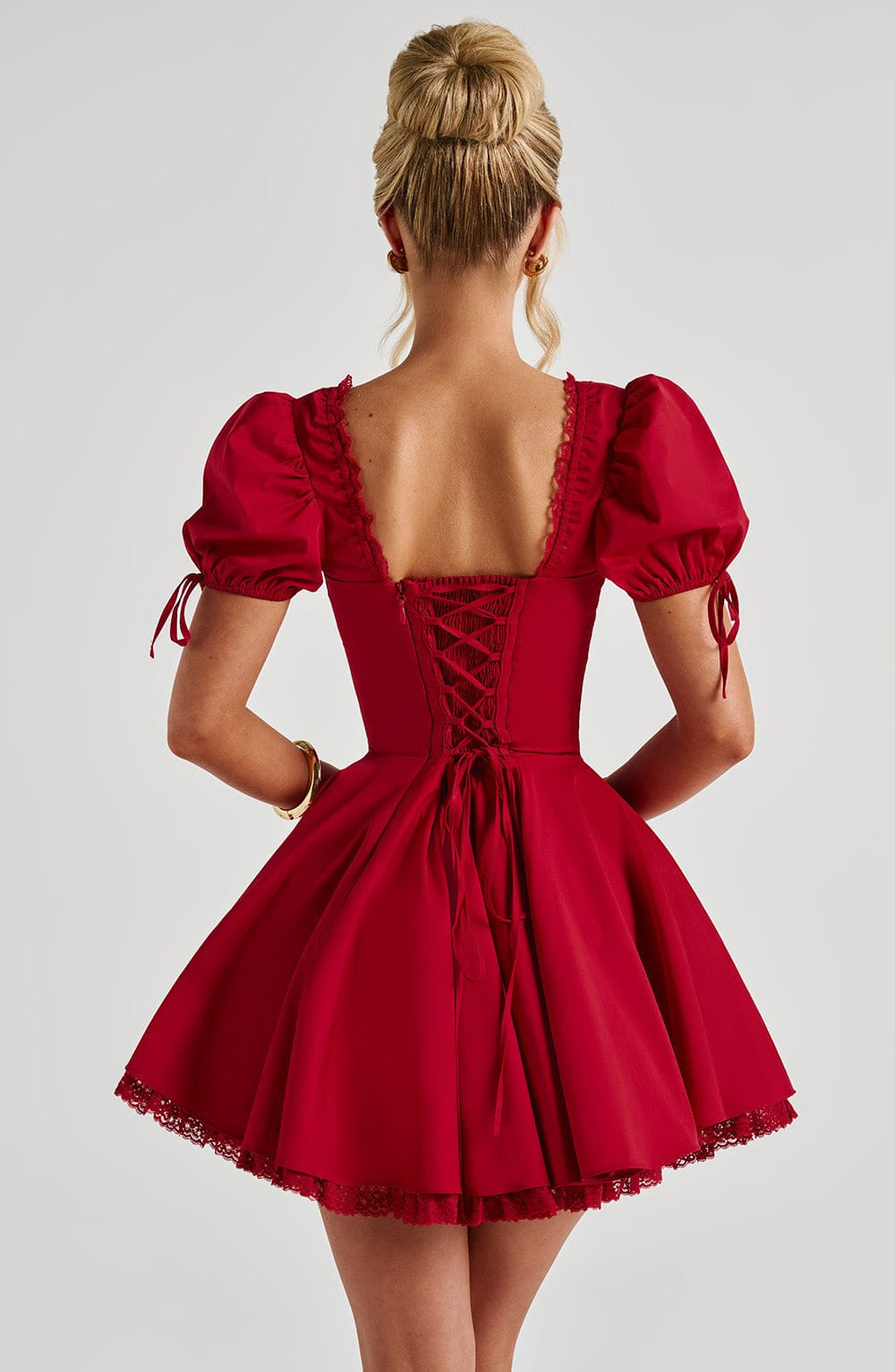 Mini Dress - Red