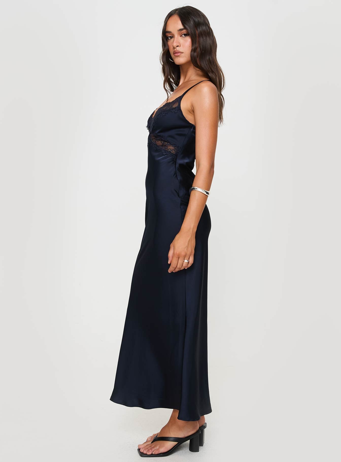 Treasure Bias Cut Maxi Dress