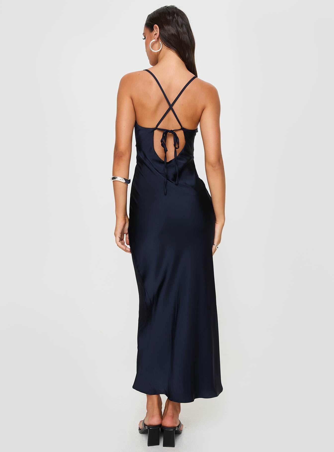 Treasure Bias Cut Maxi Dress