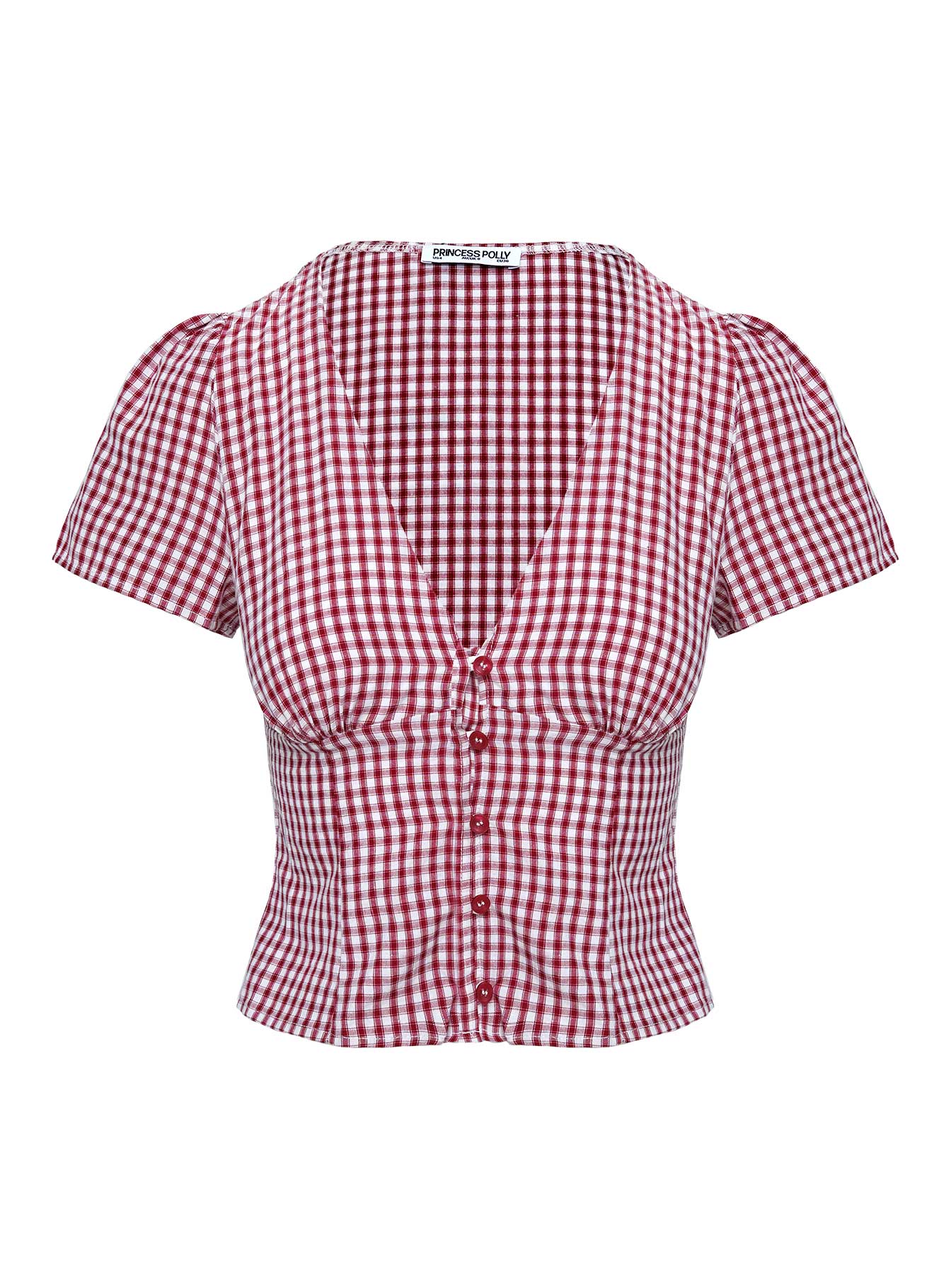 Top Red Gingham