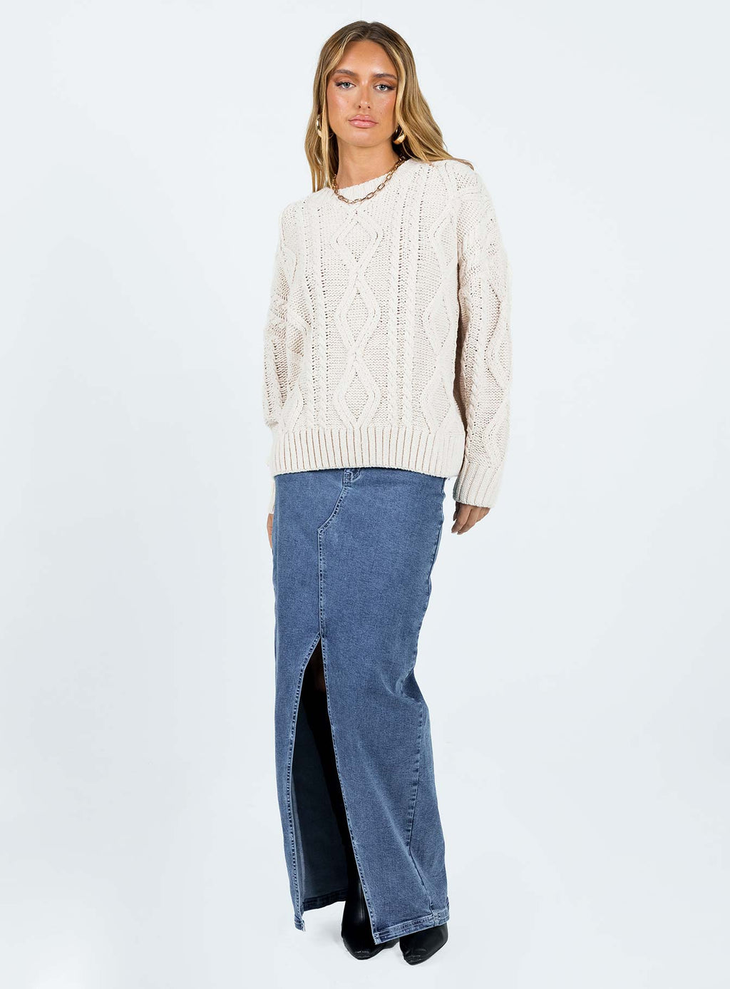Oversized Sweater Beige