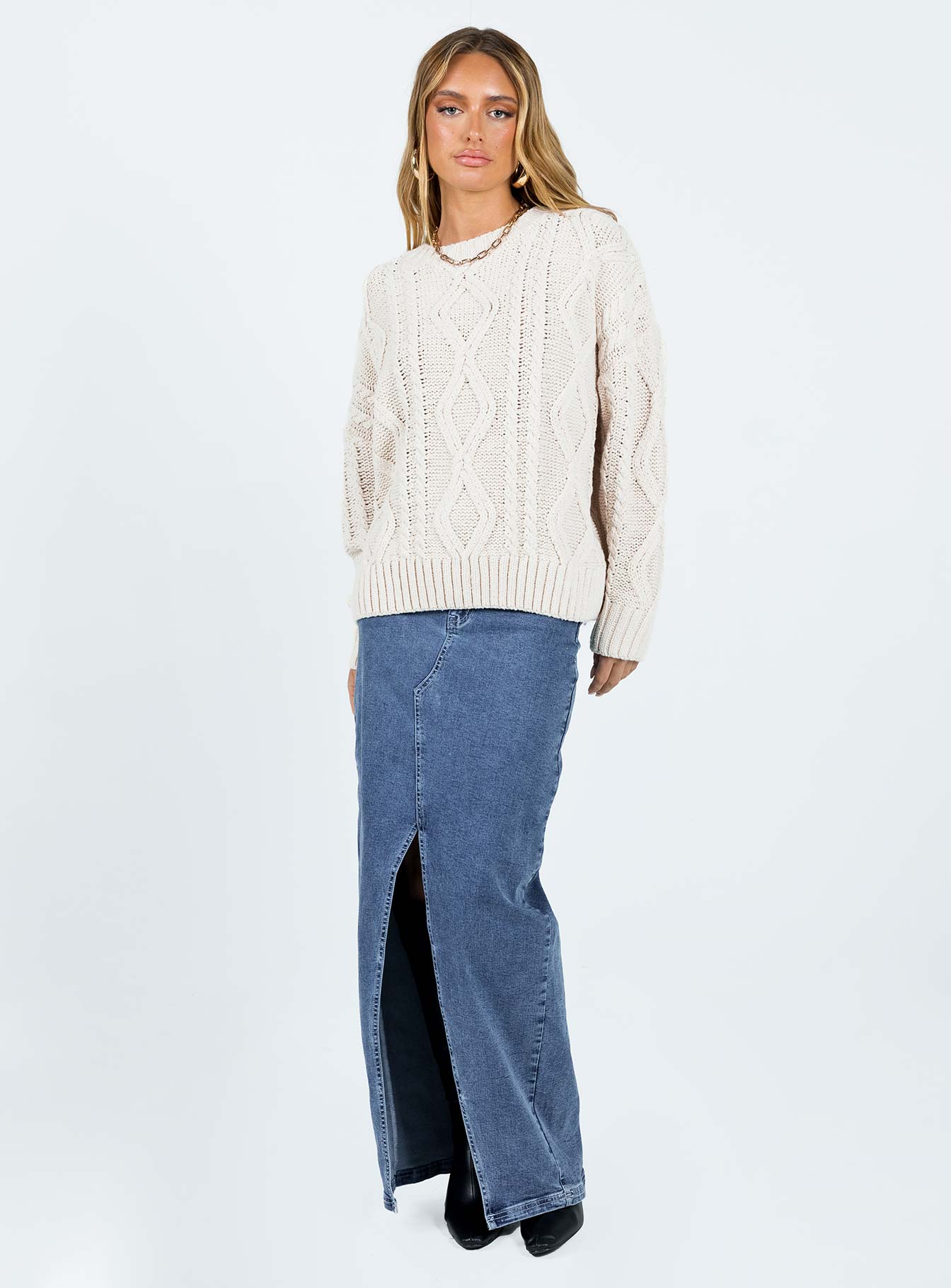 Oversized Sweater Beige