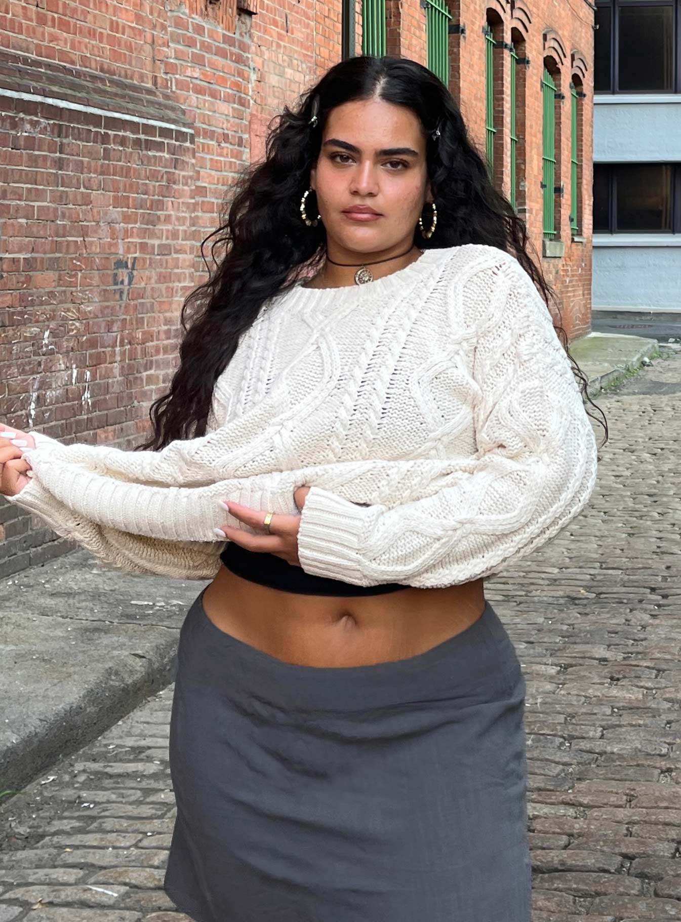 Oversized Sweater Beige