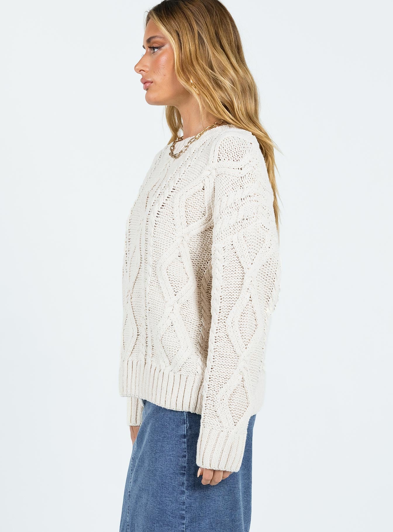 Oversized Sweater Beige