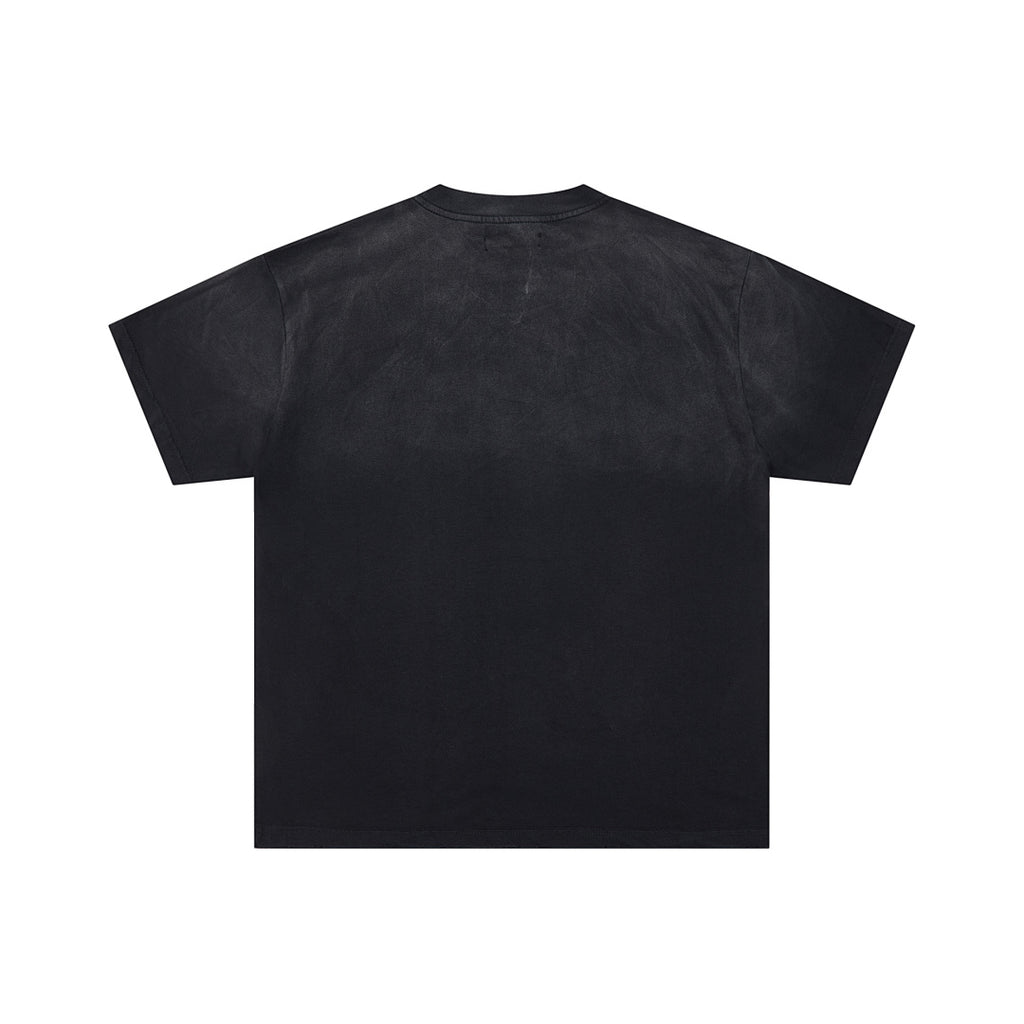 Black Vintage Coastal Classic Car DUAA Graphic Oversized T‑Shirt