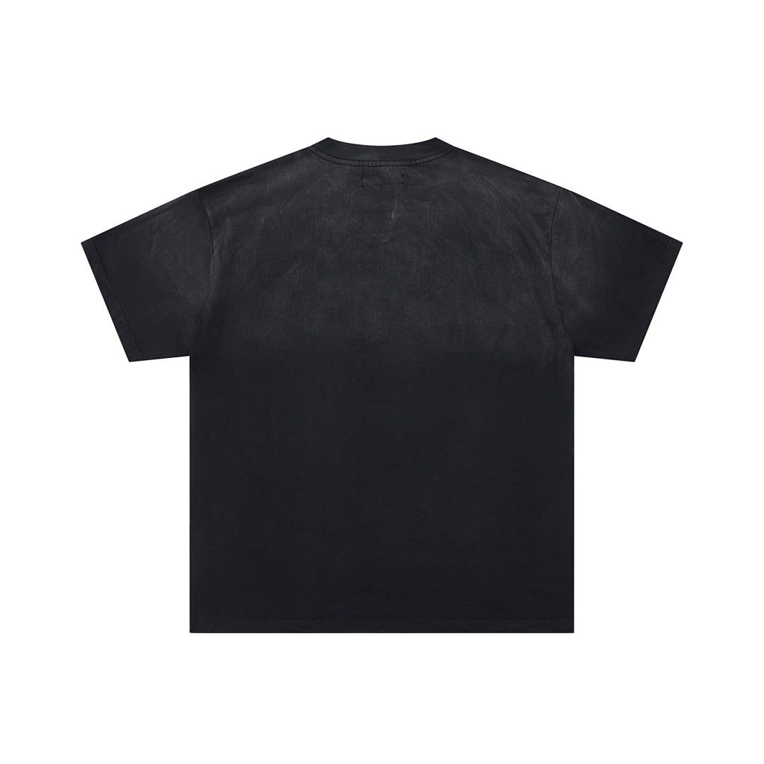 Black Vintage Coastal Classic Car DUAA Graphic Oversized T‑Shirt