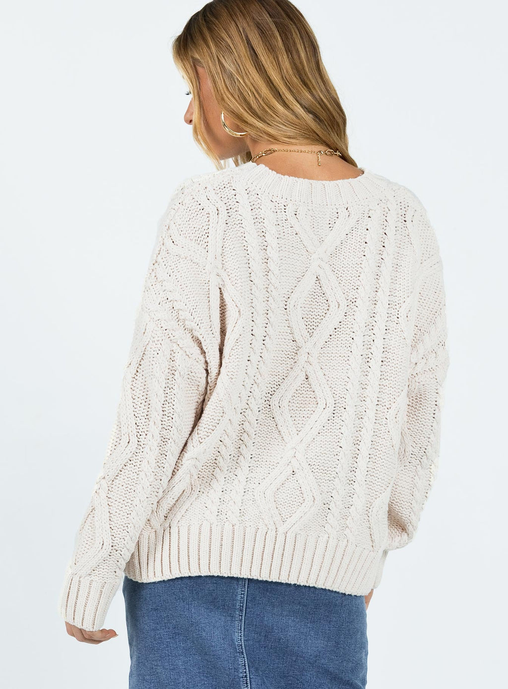 Oversized Sweater Beige