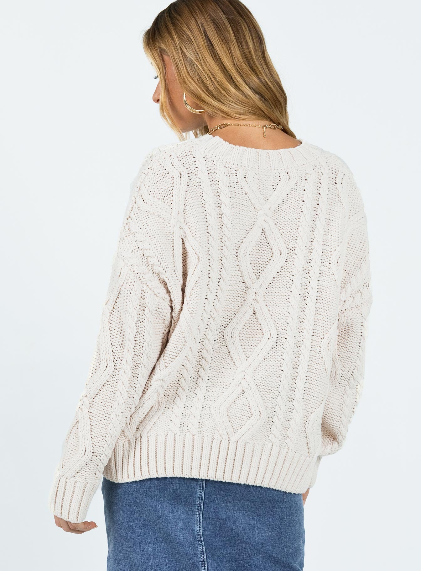 Oversized Sweater Beige