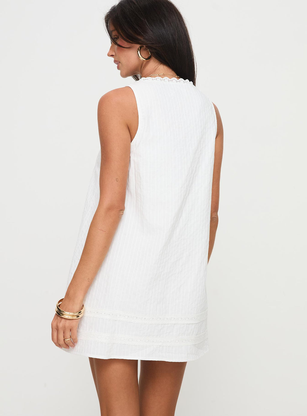 Mini Dress White