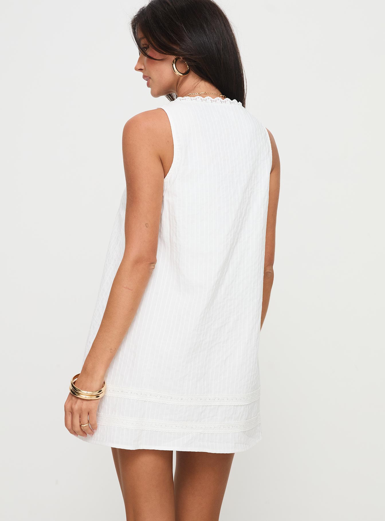 Mini Dress White
