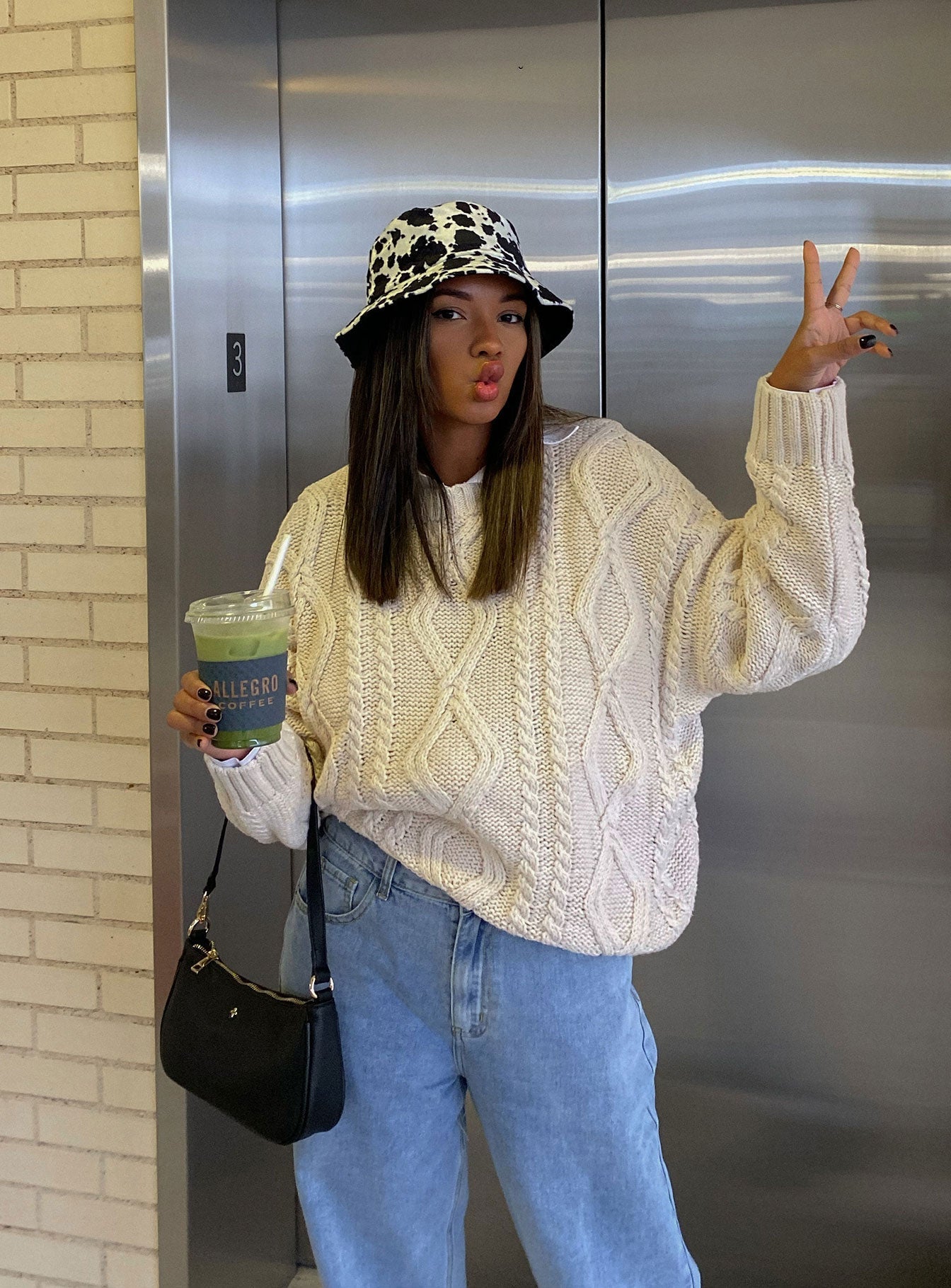 Oversized Sweater Beige