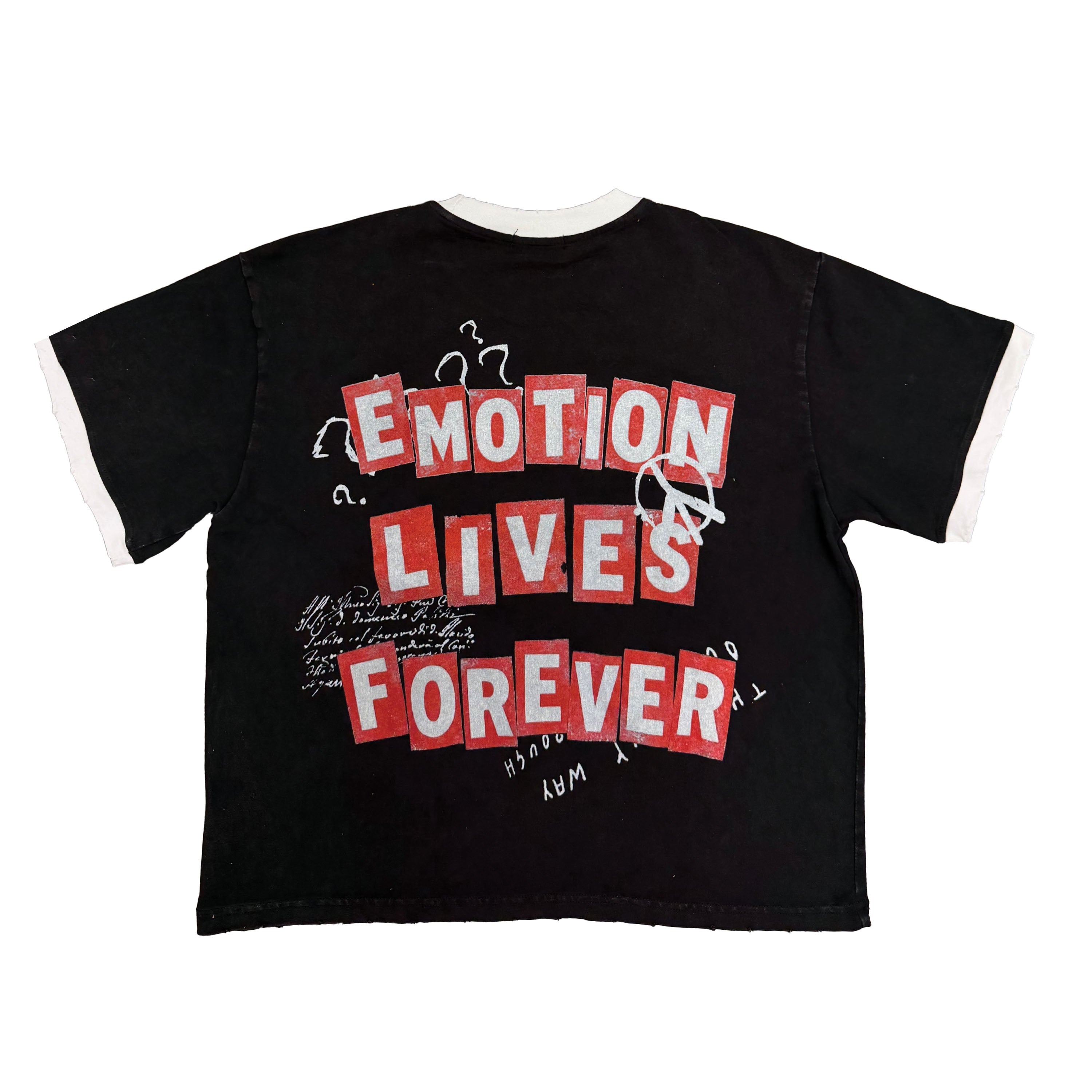Mixed Emotions　Black “Static” Tee