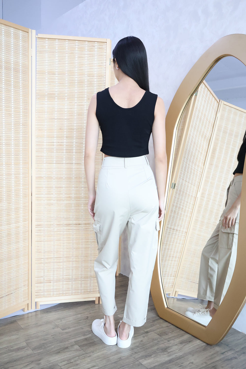 Blythe Cargo Pants in Khaki