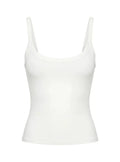 Princess Polly American style spicy girl casual simple and versatile white camisole vest seven quarter jeans