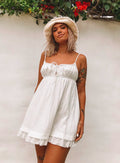 Princess Polly Yang Chaoyue's pure desire style camisole dress with straps and backless look, mini