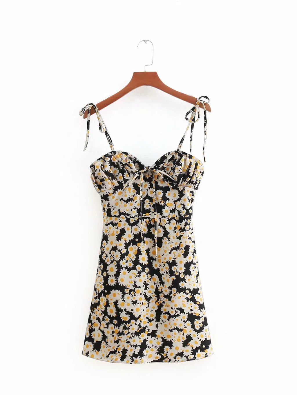 Princess Polly strapless retro daisy camisole floral dress