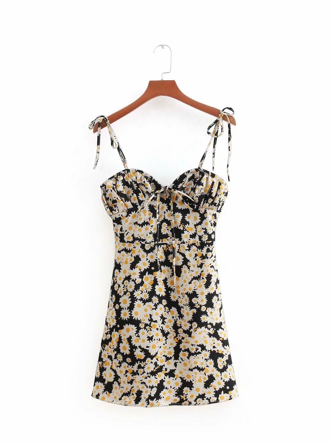 Princess Polly strapless retro daisy camisole floral dress