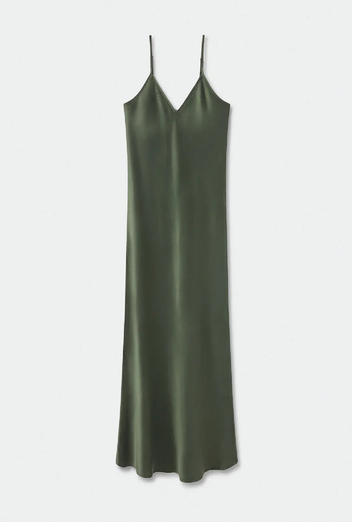 90s Slip Dress Cedar - Silk Laundry